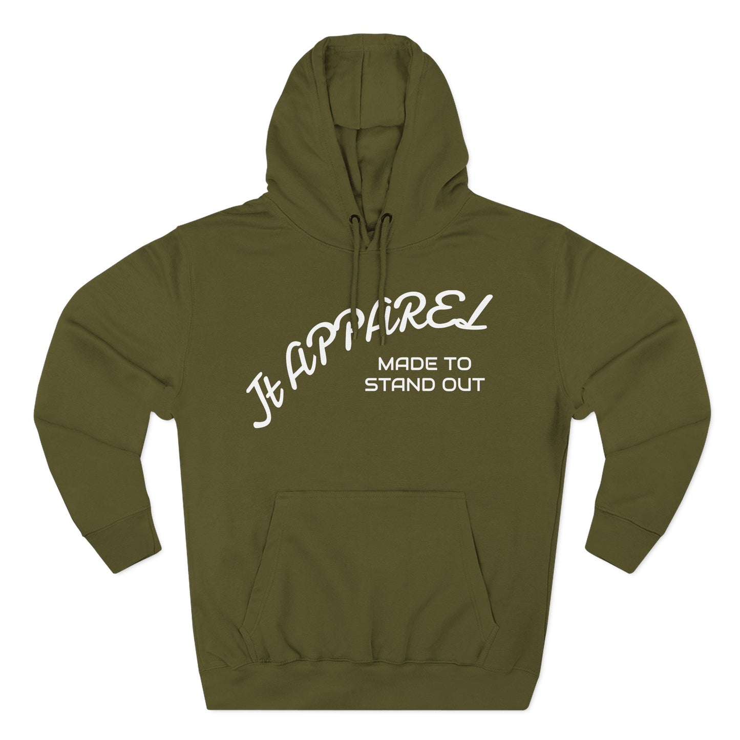 Jt Apparel (Made To Stand Out) Average Is Dead Design Pull Over Hoodie