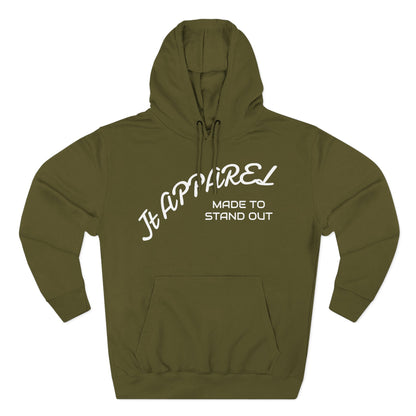 Jt Apparel (Made To Stand Out) Average Is Dead Design Pull Over Hoodie