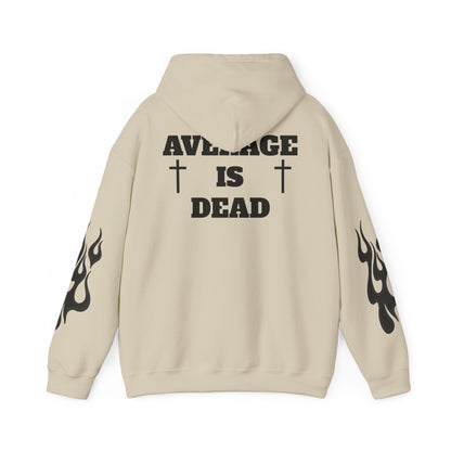 Jathread$ Black Flame Sleeve Pull Over Hoodie