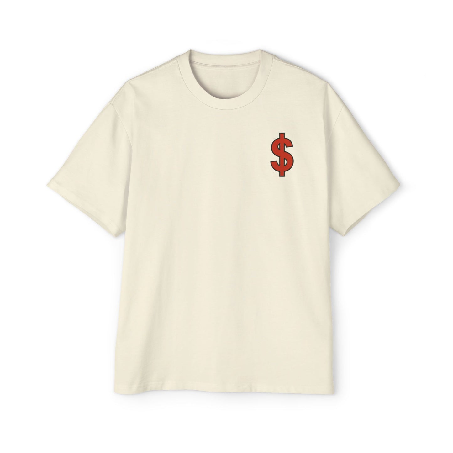 Men's Heavy Oversized Tee - 'Built Different' Break the Cycle Graphic T-Shirt