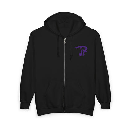 Jt Apparel Made To Stand Out Dual Color (Purple/Orange)Zip Up