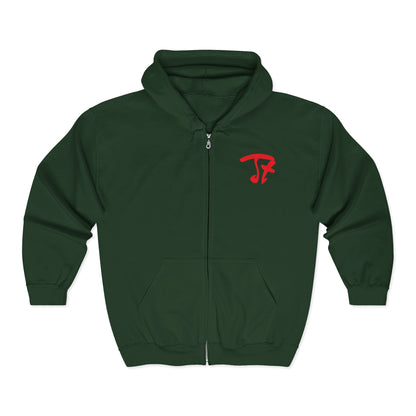 Jt Apparel Made To Stand Out Dual Color (Red/Grey)Zip Up