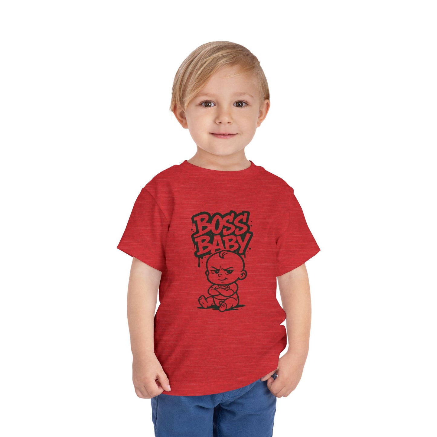 Boss Baby Toddler Tee - Fun Short Sleeve T-Shirt for Kids