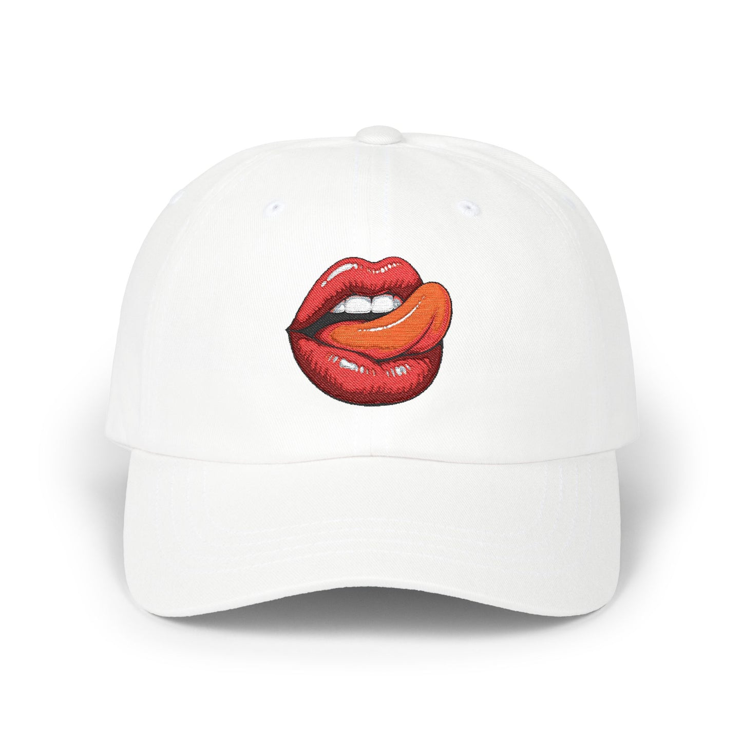 Women's Bold Lip Design Cap