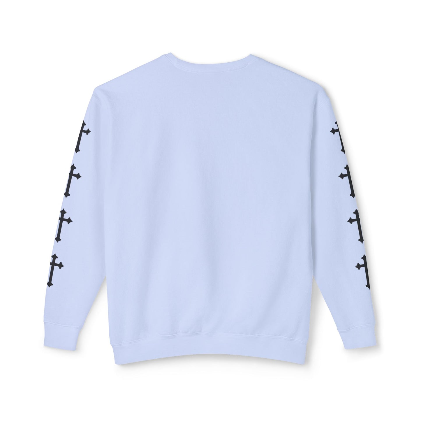 Jt Apparel Cross Sleeve Design Crewneck (Ivory, Peachy, Chalky Mint, Hydrangea, Neon Violet)