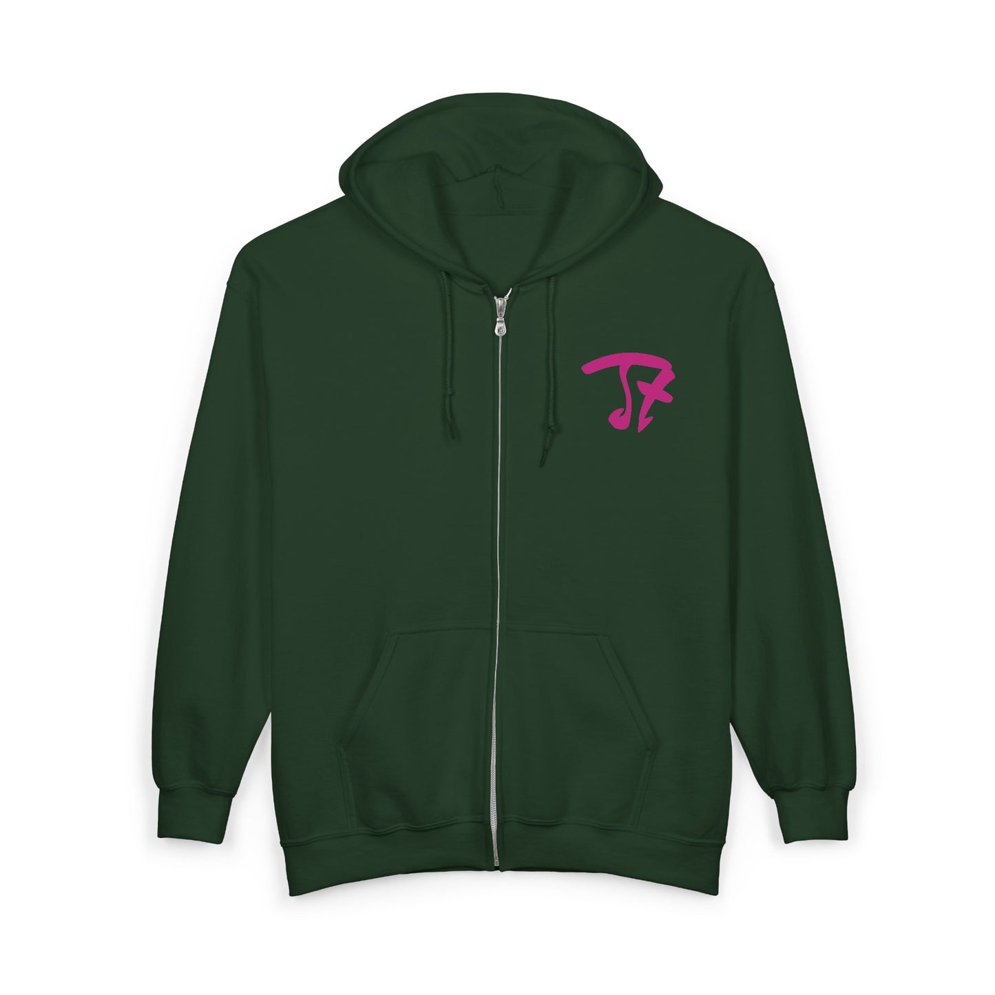 Jt Apparel Made To Stand Out Dual Color (Pink/White)Zip Up