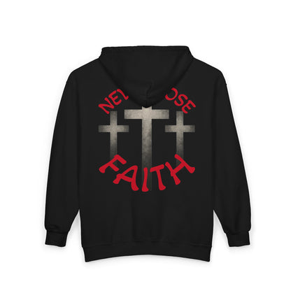 Jt Apparel Made To Stand Out/Never Lose Faith Design Zip Up