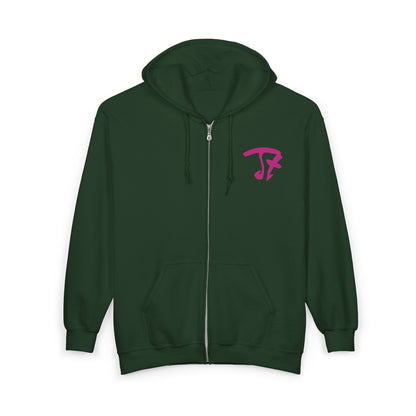 Jt Apparel Made To Stand Out Dual Color (Pink/Brown) Zip Up