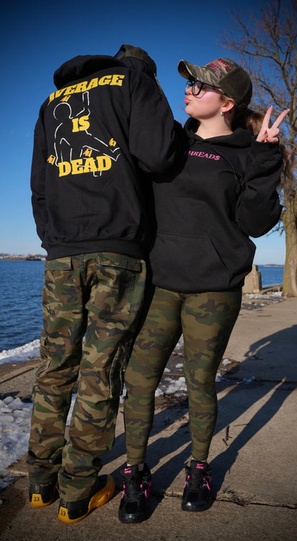 Jathread$ Average Is Dead Hoodie "Bumblebee"