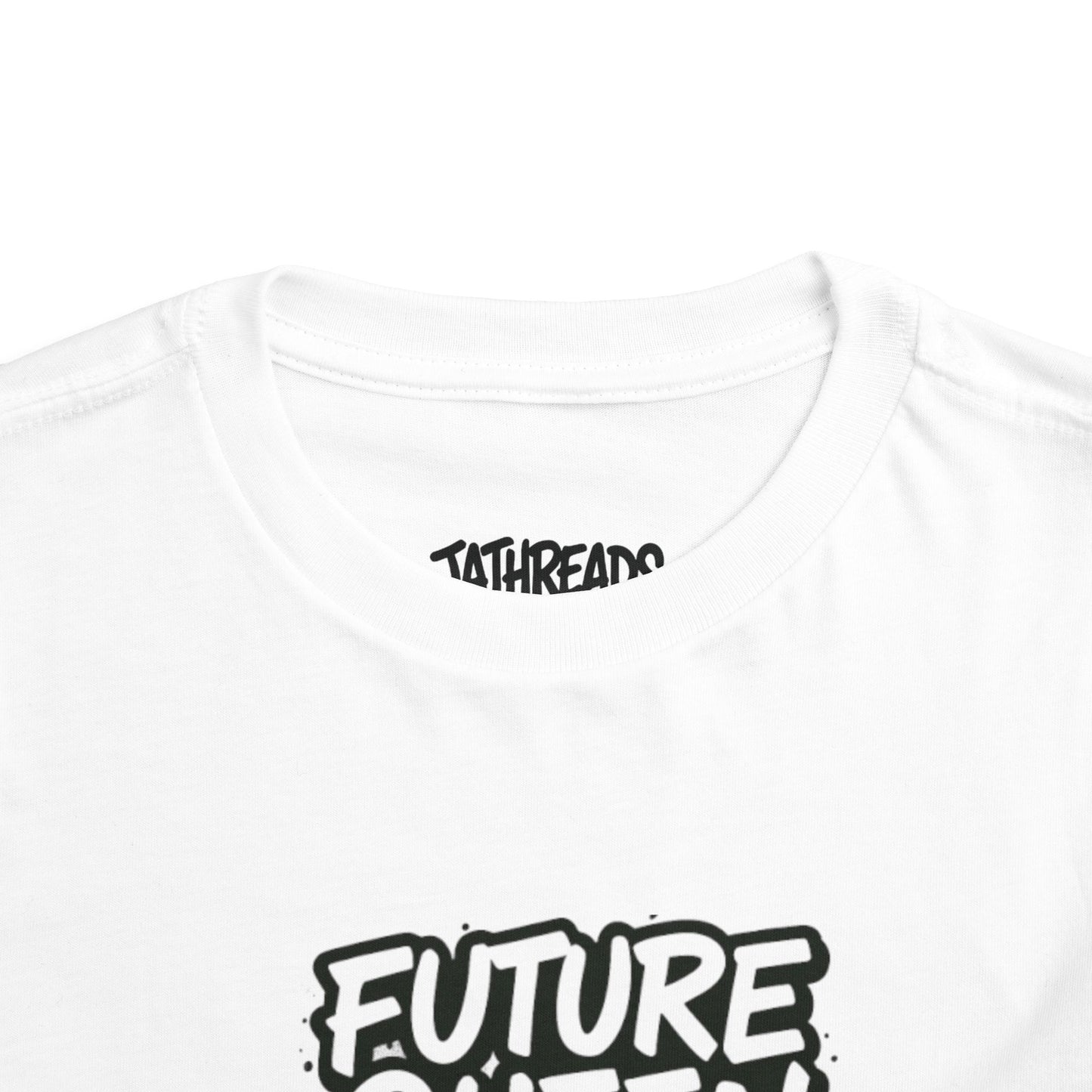 Future Queen Toddler Tee - Cute Short Sleeve Shirt for Little Princesses