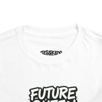 Future Queen Toddler Tee - Cute Short Sleeve Shirt for Little Princesses