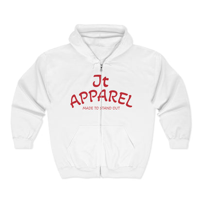 Jt Apparel Made To Stand Out/Never Lose Faith Design Zip Up