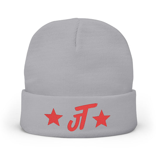 Jt Apparel Red Star Design Beanie