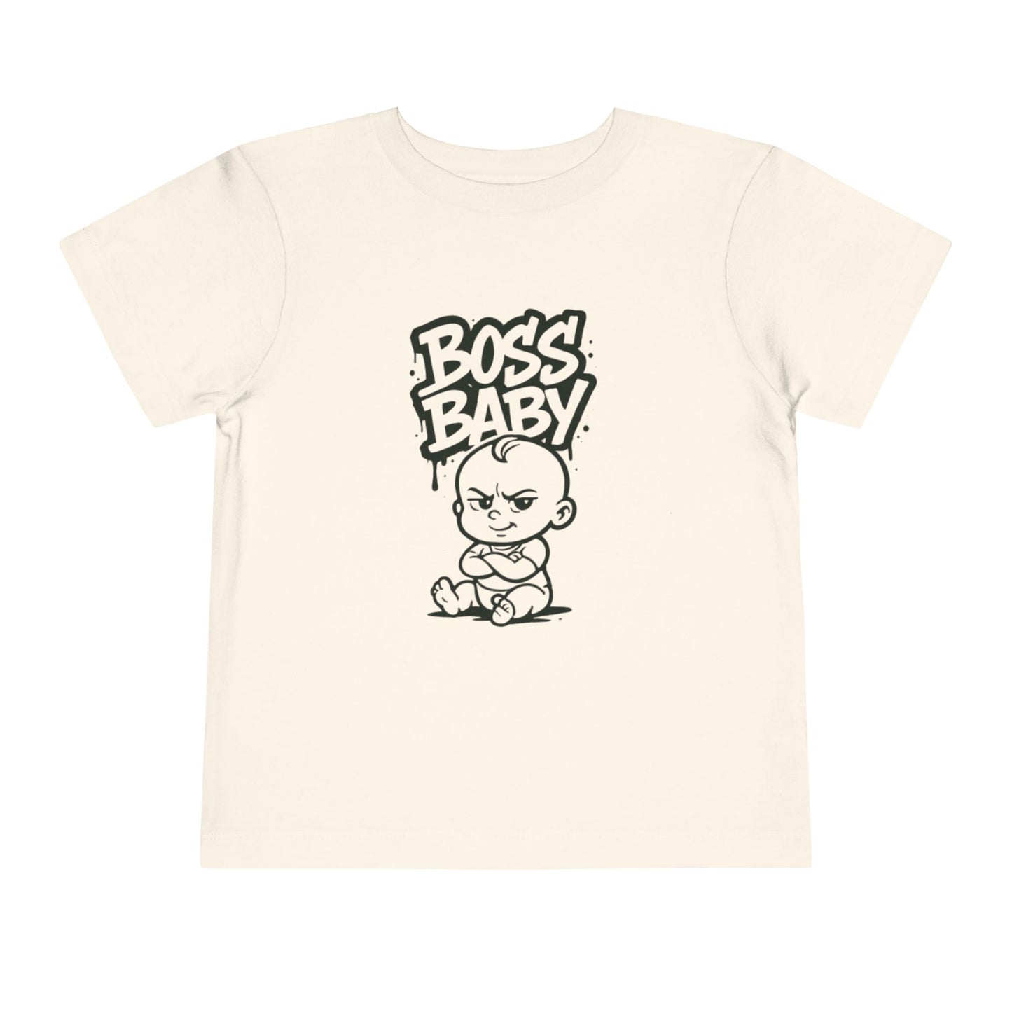 Boss Baby Toddler Tee - Fun Short Sleeve T-Shirt for Kids
