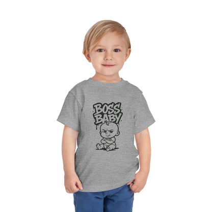 Boss Baby Toddler Tee - Fun Short Sleeve T-Shirt for Kids