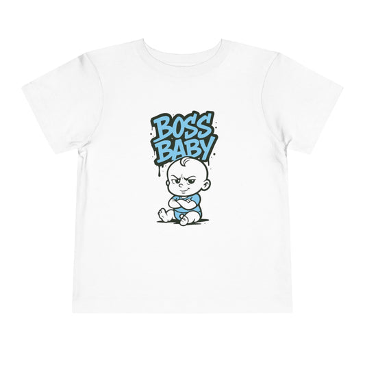 Blue Boss Baby Toddler Tee