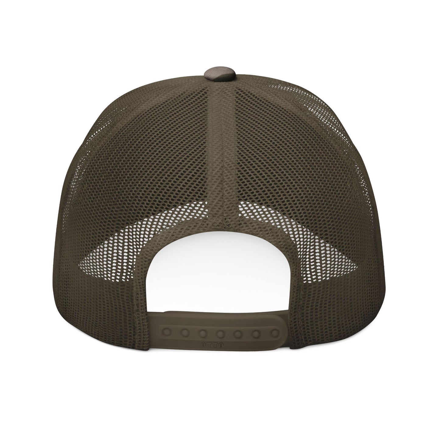 Yellow "Average Is Dead" Jt Design Camouflage Trucker Hat