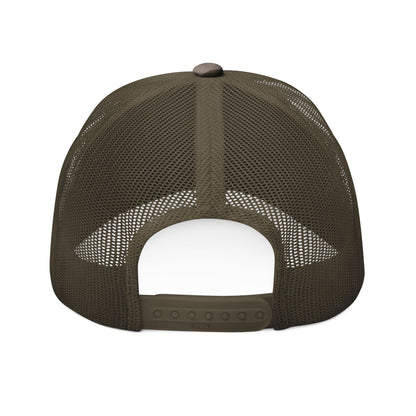 Yellow "Average Is Dead" Jt Design Camouflage Trucker Hat