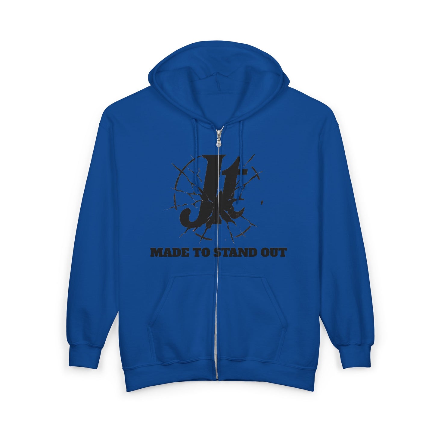 Jt Apparel "Made To Stand Out" Impact Design Zip Up