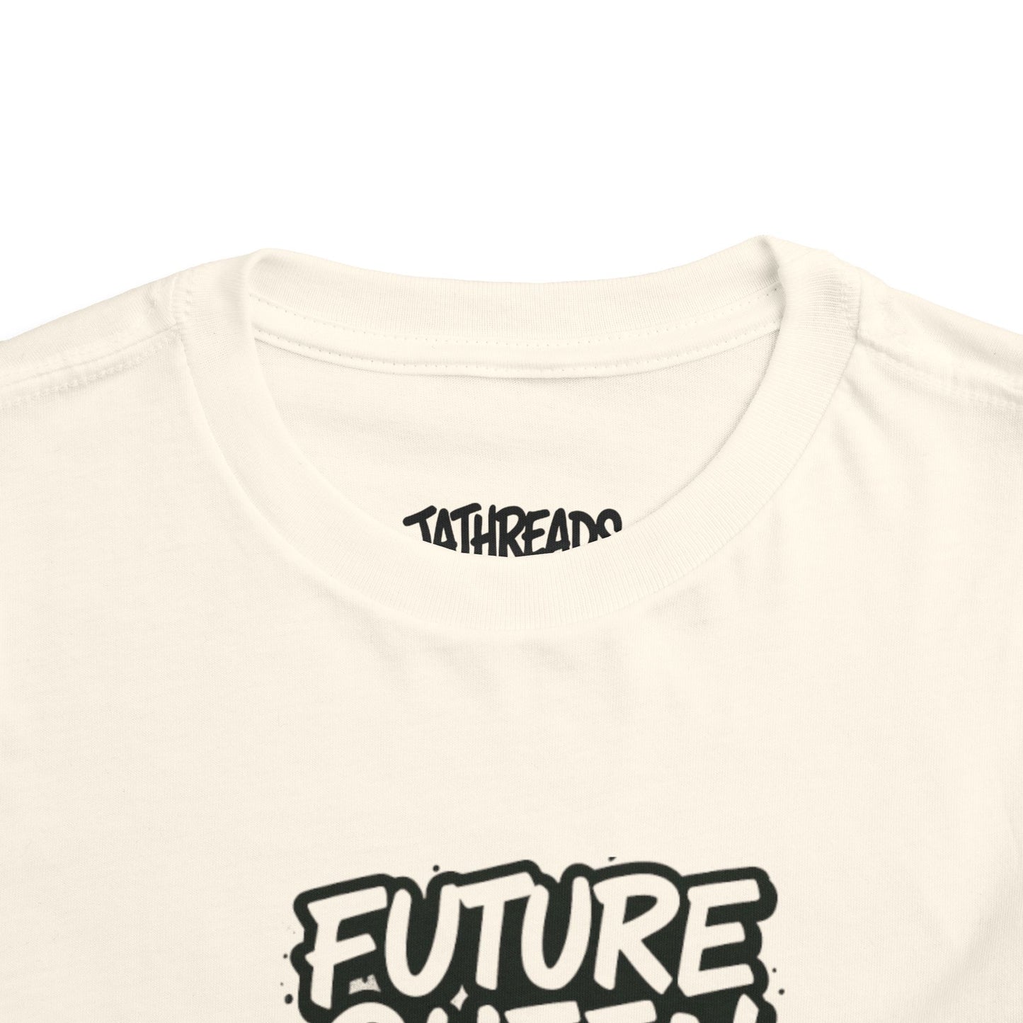 Future Queen Toddler Tee - Cute Short Sleeve Shirt for Little Princesses