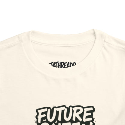 Future Queen Toddler Tee - Cute Short Sleeve Shirt for Little Princesses