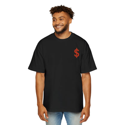 Men's Heavy Oversized Tee - 'Built Different' Break the Cycle Graphic T-Shirt