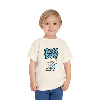 Blue Boss Baby Toddler Tee