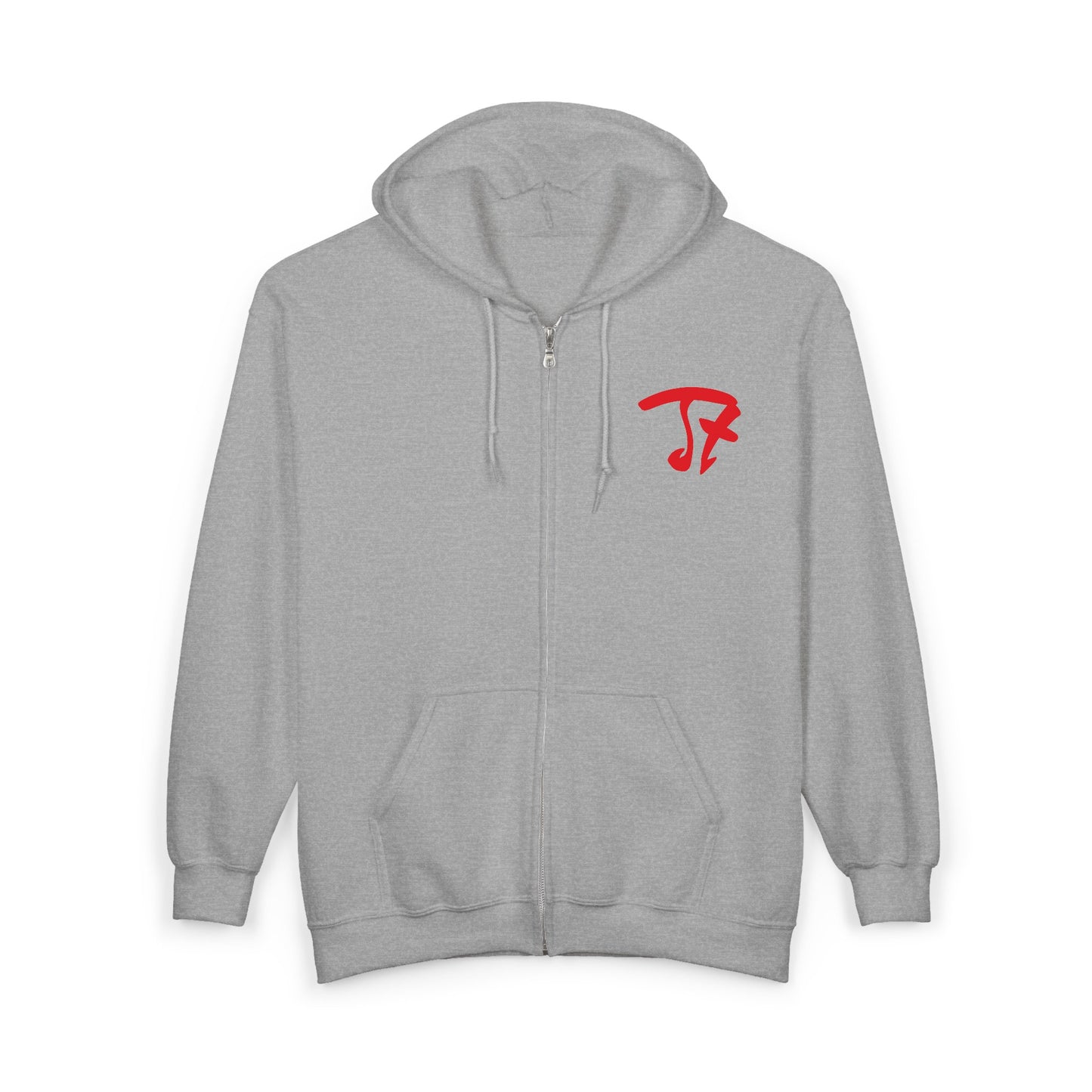Jt Apparel Made To Stand Out Dual Color (Red/Grey)Zip Up