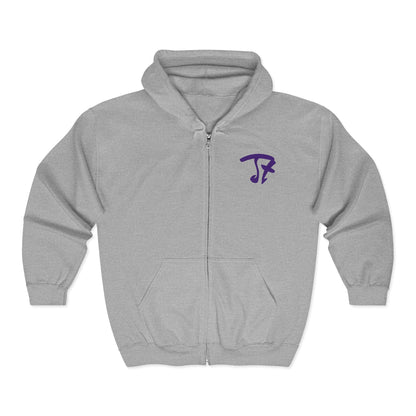 Jt Apparel Made To Stand Out Dual Color (Purple/Orange)Zip Up