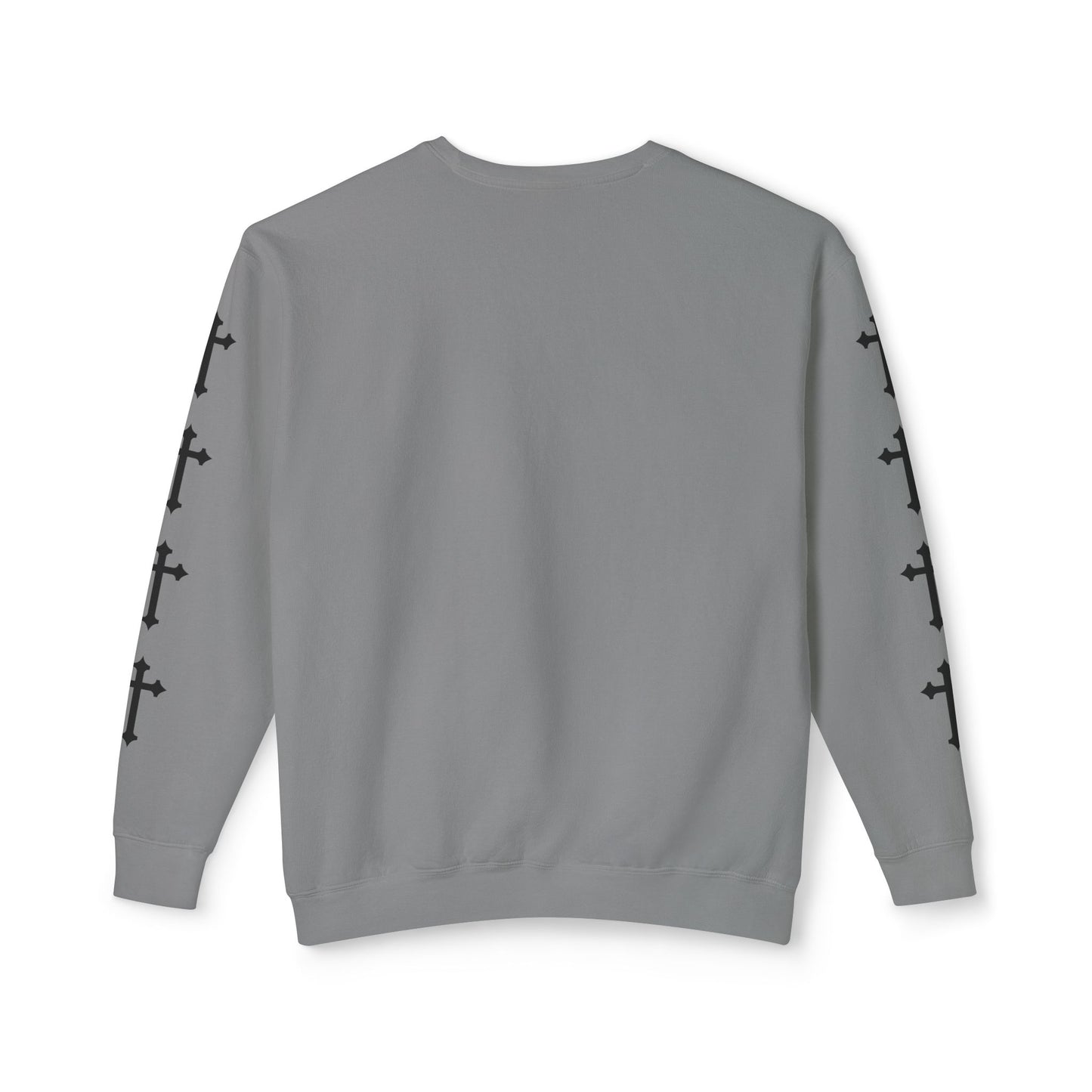 Jt Apparel Cross Sleeve Design Crewneck (White, Ivory, Blue Jean, Grey)