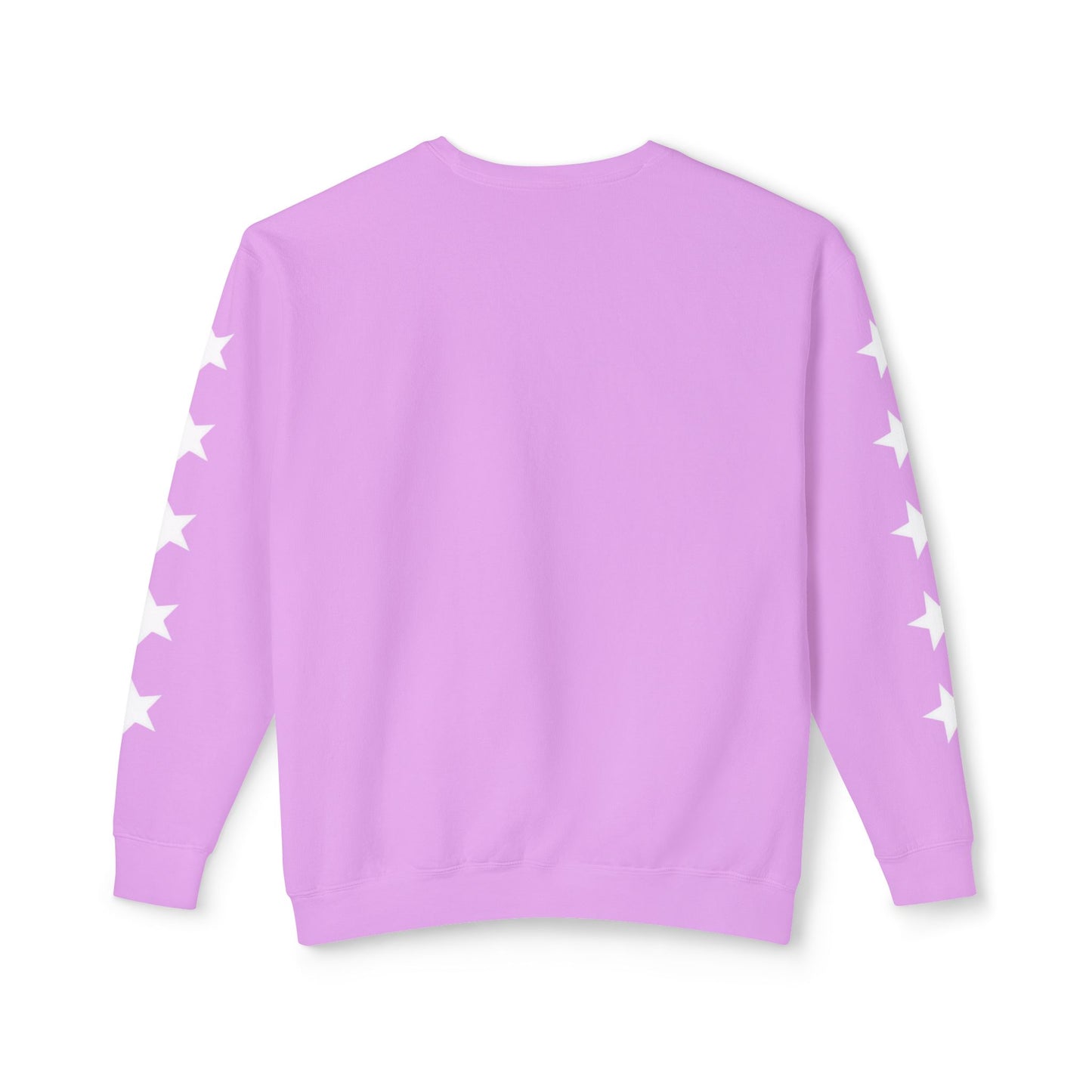 Jt Apparel Star Sleeve Design Crewneck (Peachy, Butter, Chalky Mint, Hydrangea, Neon Violet)