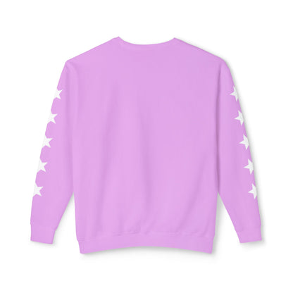 Jt Apparel Star Sleeve Design Crewneck (Peachy, Butter, Chalky Mint, Hydrangea, Neon Violet)