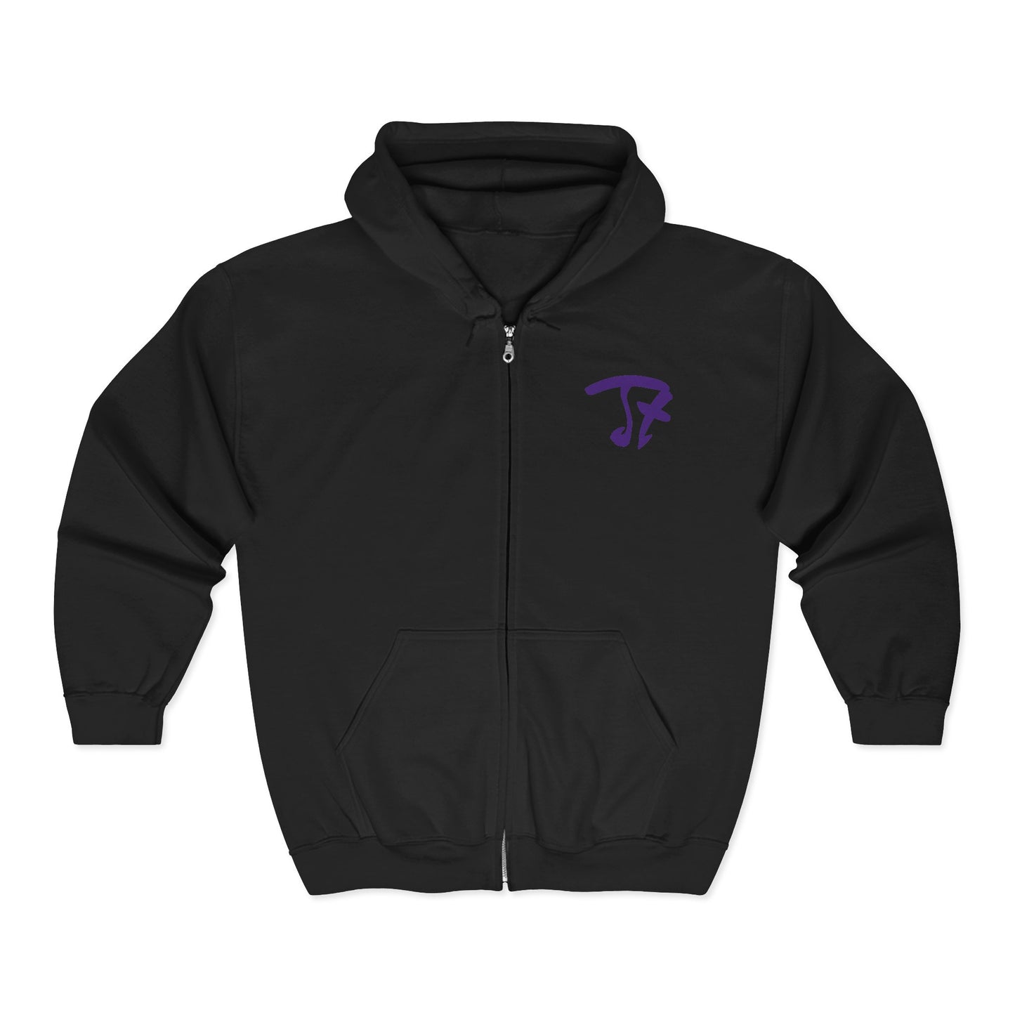 Jt Apparel Made To Stand Out Dual Color (Purple/Orange)Zip Up