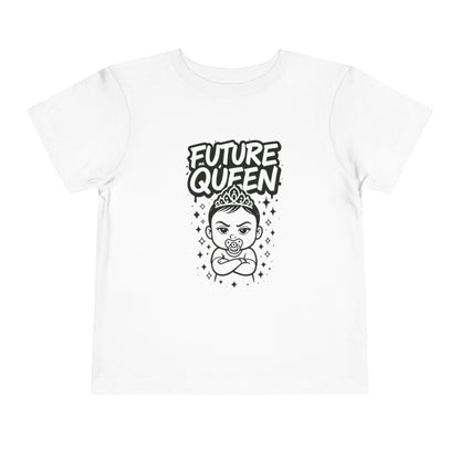 Future Queen Toddler Tee - Cute Short Sleeve Shirt for Little Princesses