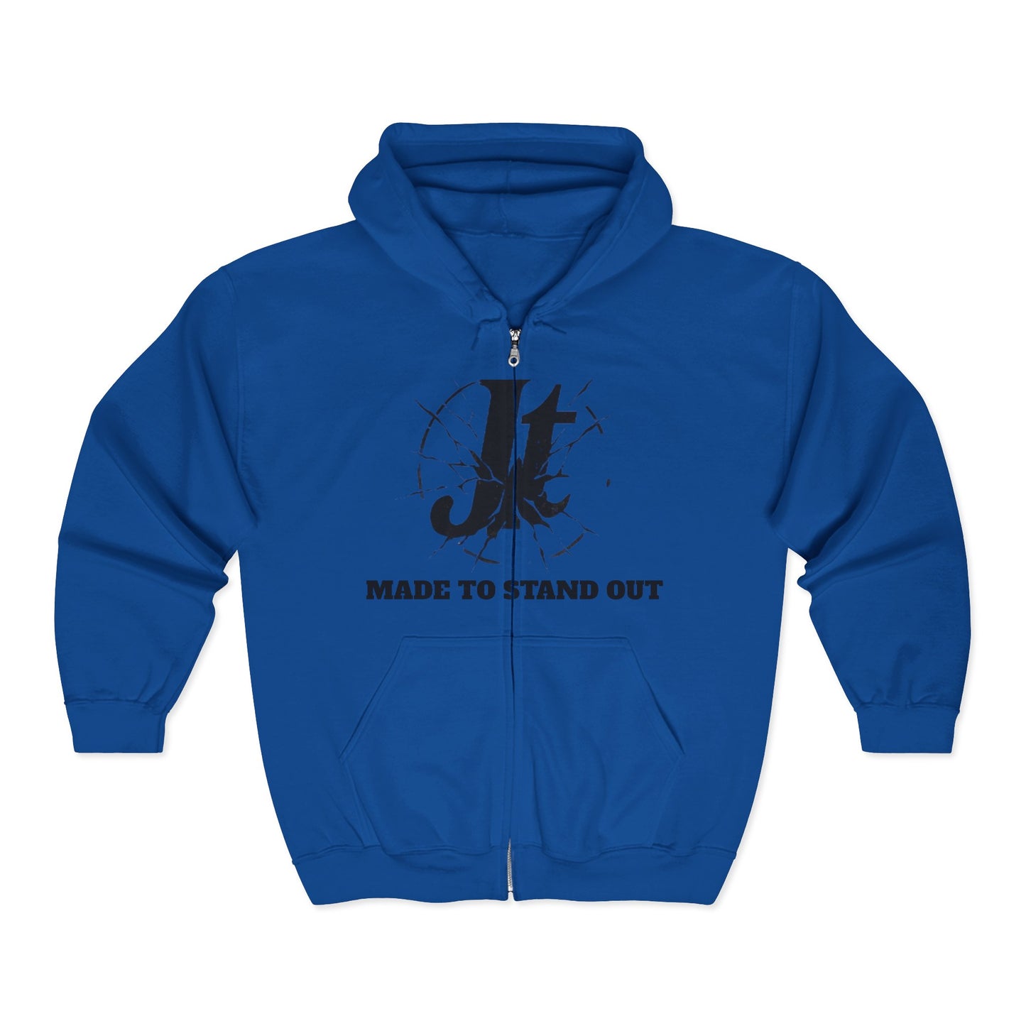 Jt Apparel "Made To Stand Out" Impact Design Zip Up