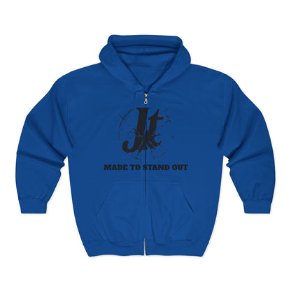 Jt Apparel "Made To Stand Out" Impact Design Zip Up