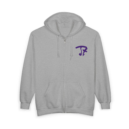 Jt Apparel Made To Stand Out Dual Color (Purple/Orange)Zip Up