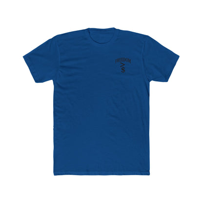 FREEDOM > MONEY Unisex Cotton Crew Tee