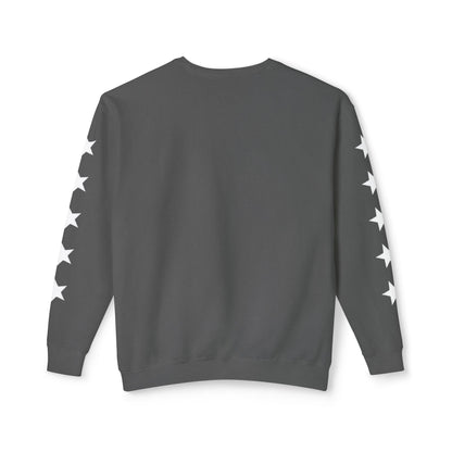 Jt Apparel Star Sleeve Design Crewneck (Black, Light Grey, Dark Grey, Brown)
