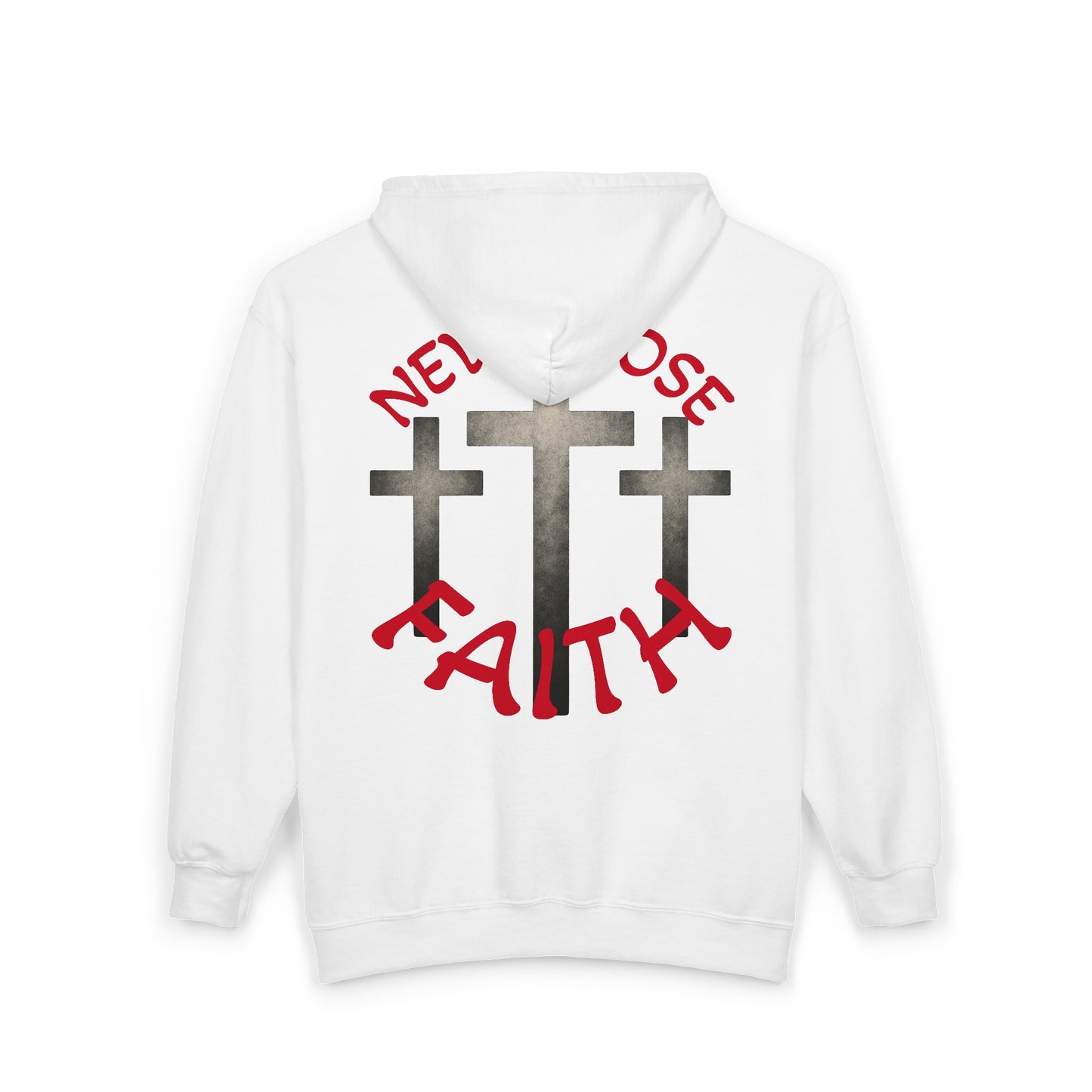 Jt Apparel Made To Stand Out/Never Lose Faith Design Zip Up