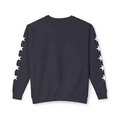 Jt Apparel Star Sleeve Design Crewneck (Black, Light Grey, Dark Grey, Brown)