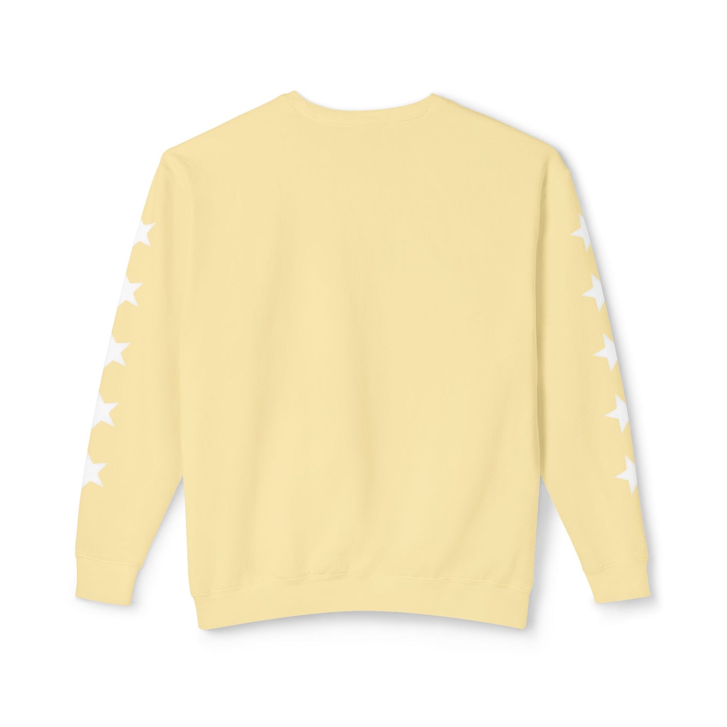 Jt Apparel Star Sleeve Design Crewneck (Peachy, Butter, Chalky Mint, Hydrangea, Neon Violet)