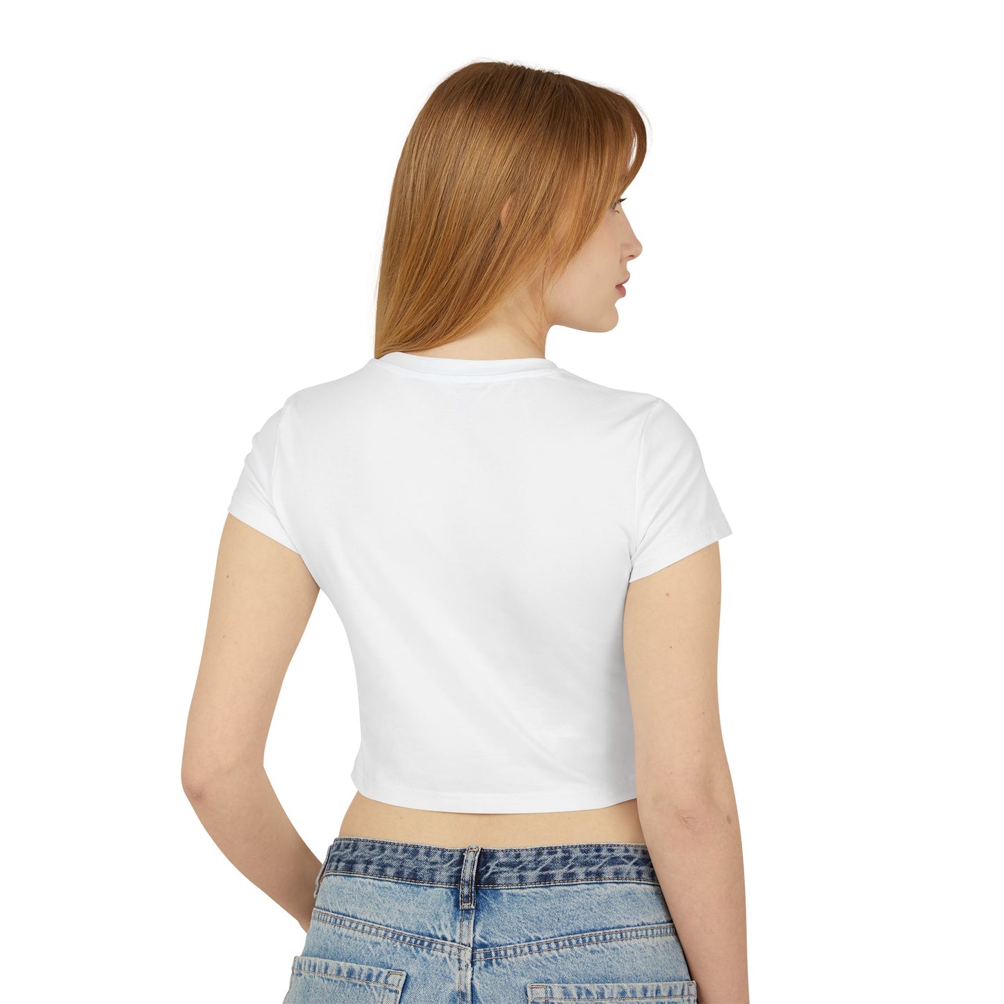 BEHIND EVERY SUCCESSFUL WOMAN IS HERSELF Women's Baby Tee