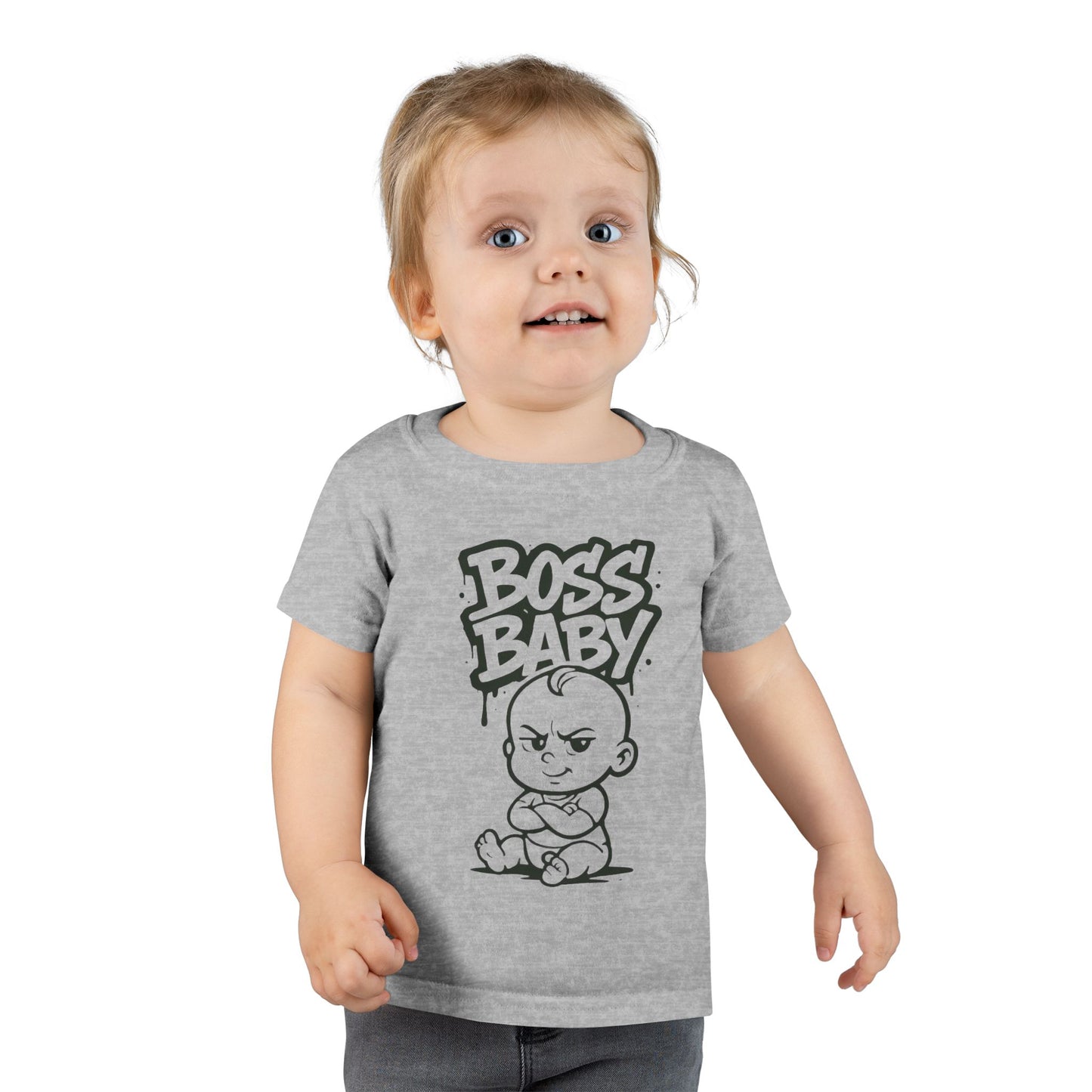 Boss Baby Toddler T-Shirt - Fun & Playful Kids Tee for Young Leaders