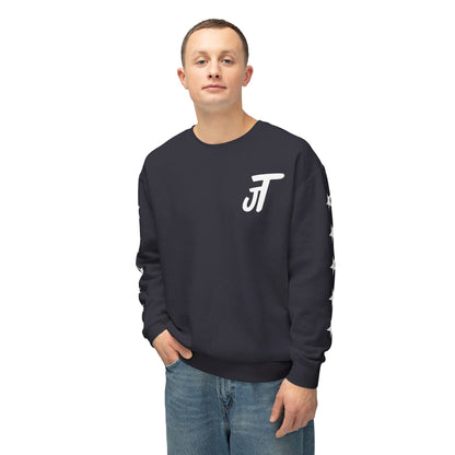 Jt Apparel Star Sleeve Design Crewneck (Black, Light Grey, Dark Grey, Brown)