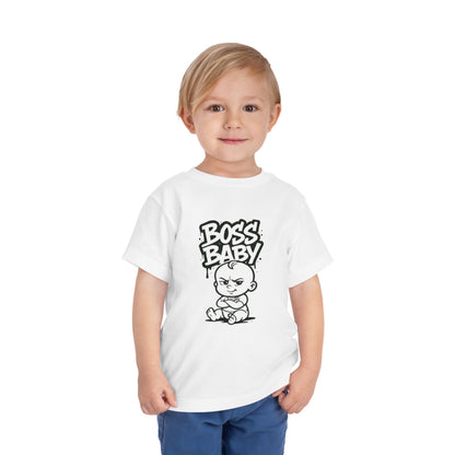 Boss Baby Toddler Tee - Fun Short Sleeve T-Shirt for Kids
