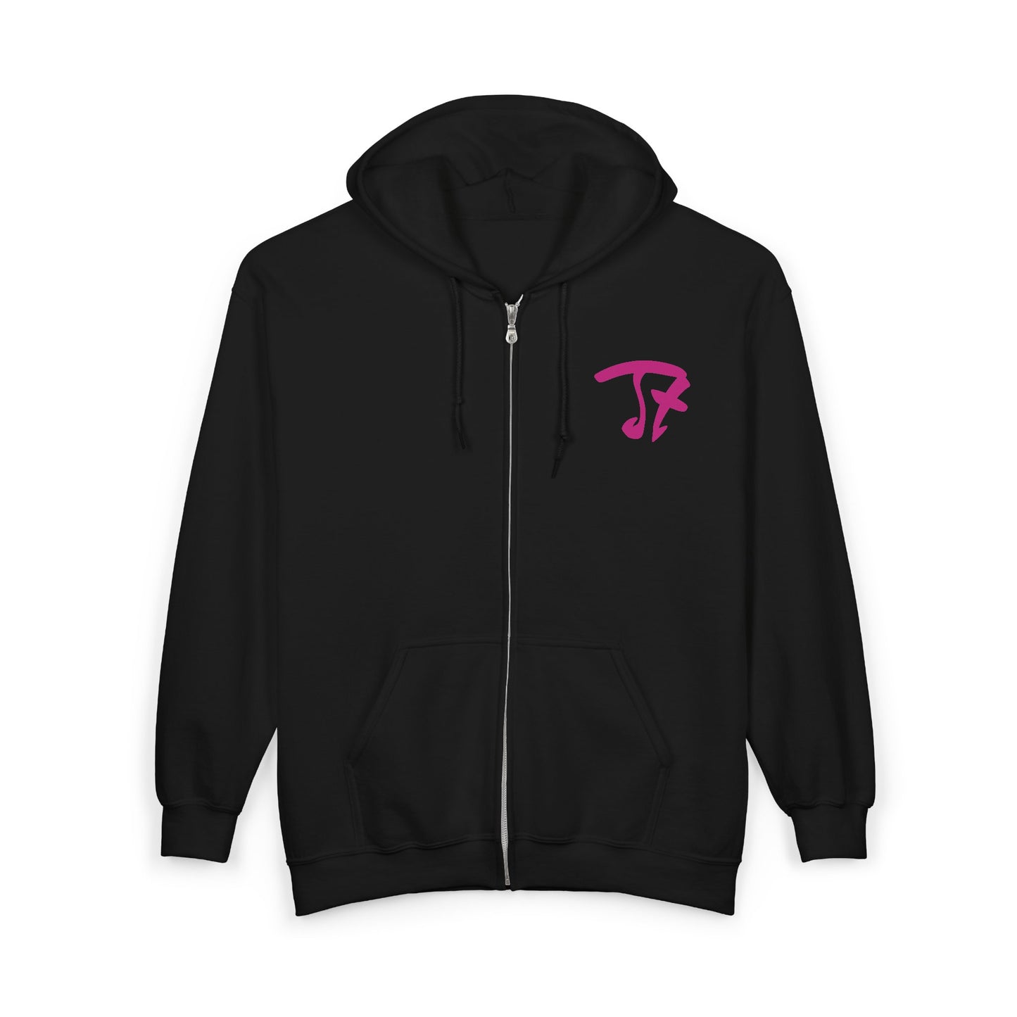 Jt Apparel Made To Stand Out Dual Color (Pink/White)Zip Up