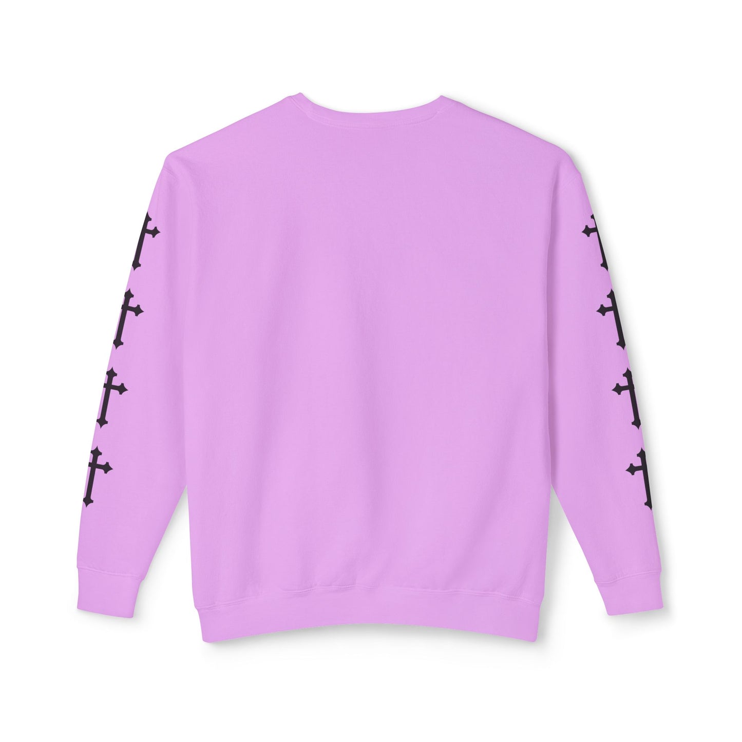 Jt Apparel Cross Sleeve Design Crewneck (Ivory, Peachy, Chalky Mint, Hydrangea, Neon Violet)