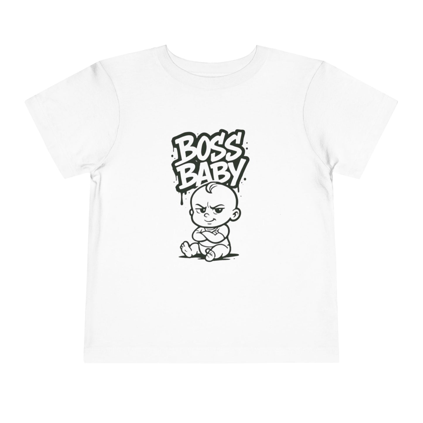 Boss Baby Toddler Tee - Fun Short Sleeve T-Shirt for Kids